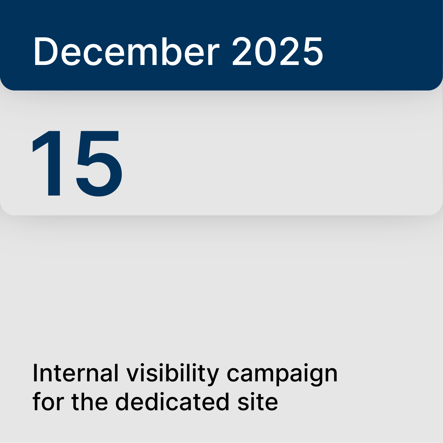 October 20, 2025 – Rome: Senatorial workshop on Strategic Plan progress